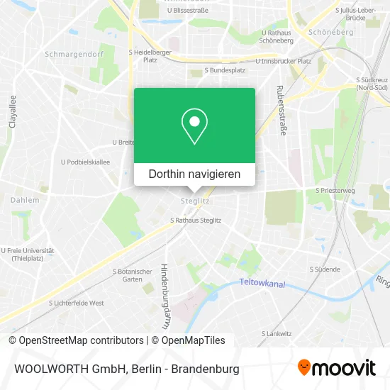 WOOLWORTH GmbH Karte