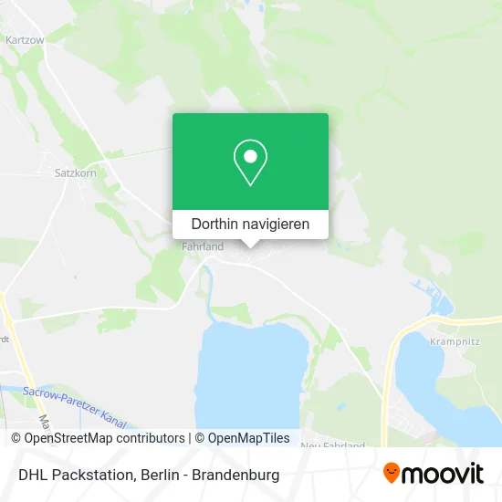 DHL Packstation Karte