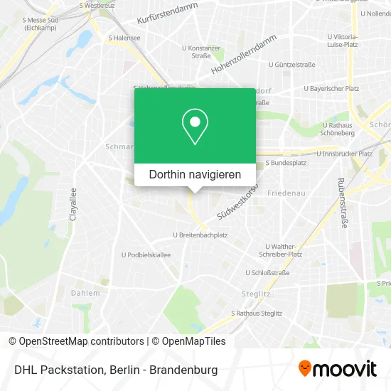 DHL Packstation Karte