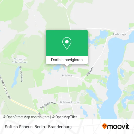 Softeis-Scheun Karte