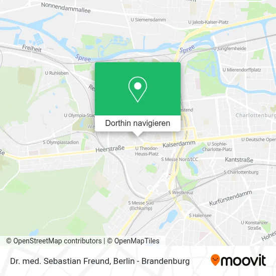 Dr. med. Sebastian Freund Karte
