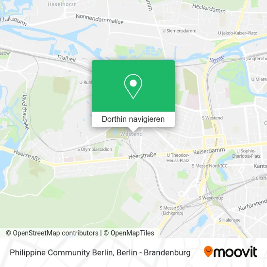 Philippine Community Berlin Karte