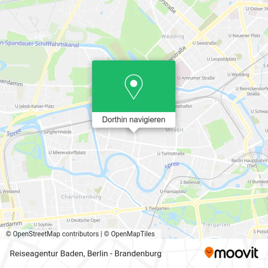 Reiseagentur Baden Karte