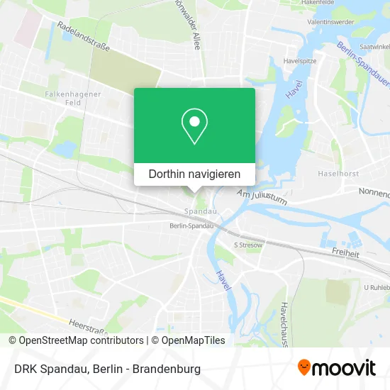DRK Spandau Karte