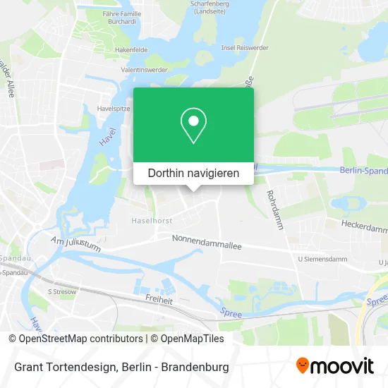 Grant Tortendesign Karte