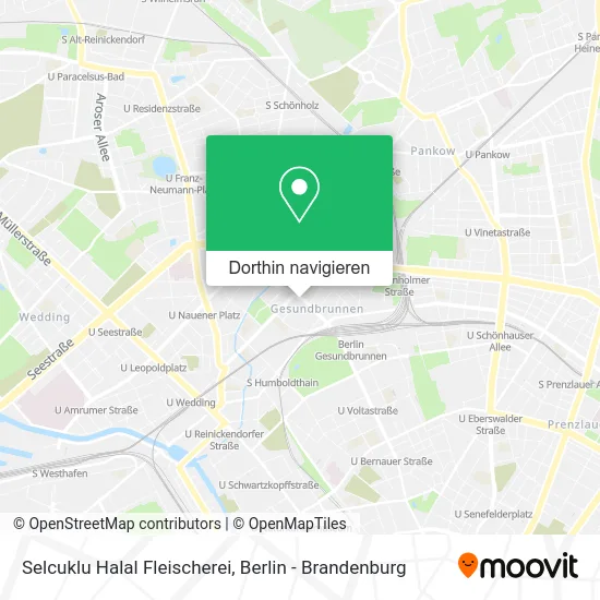 Selcuklu Halal Fleischerei Karte