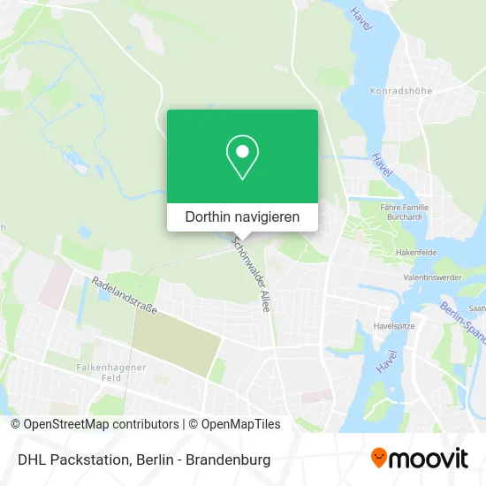 DHL Packstation Karte