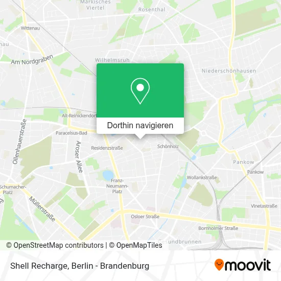 Shell Recharge Karte