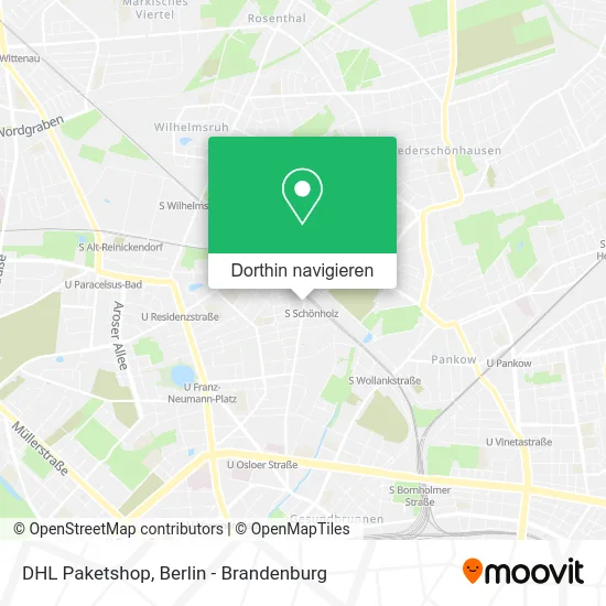 DHL Paketshop Karte