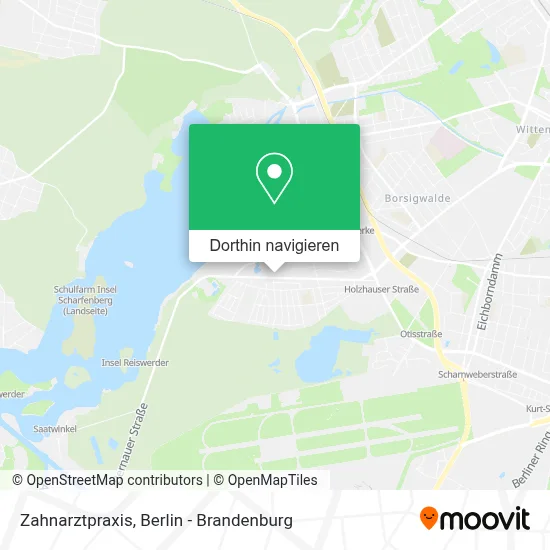 Zahnarztpraxis Karte