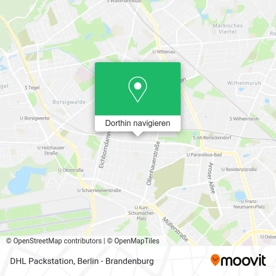 DHL Packstation Karte