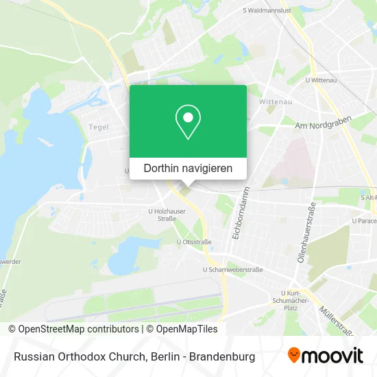 Russian Orthodox Church Karte