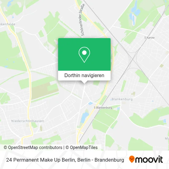 24 Permanent Make Up Berlin Karte