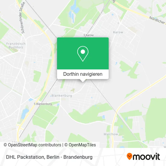 DHL Packstation Karte