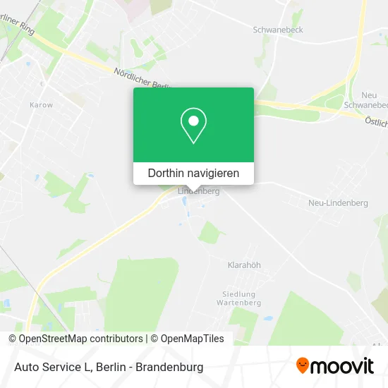 Auto Service L Karte