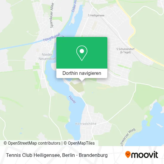 Tennis Club Heiligensee Karte