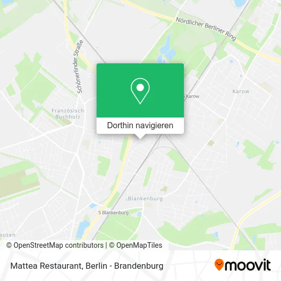 Mattea Restaurant Karte