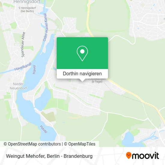 Weingut Mehofer Karte