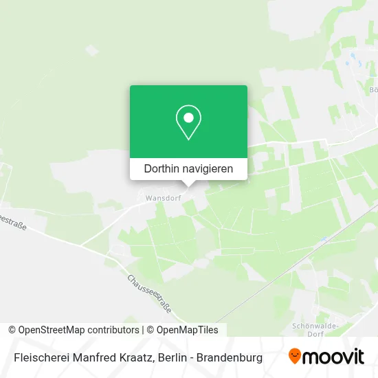 Fleischerei Manfred Kraatz Karte