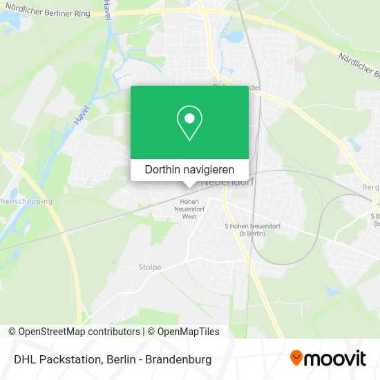 DHL Packstation Karte