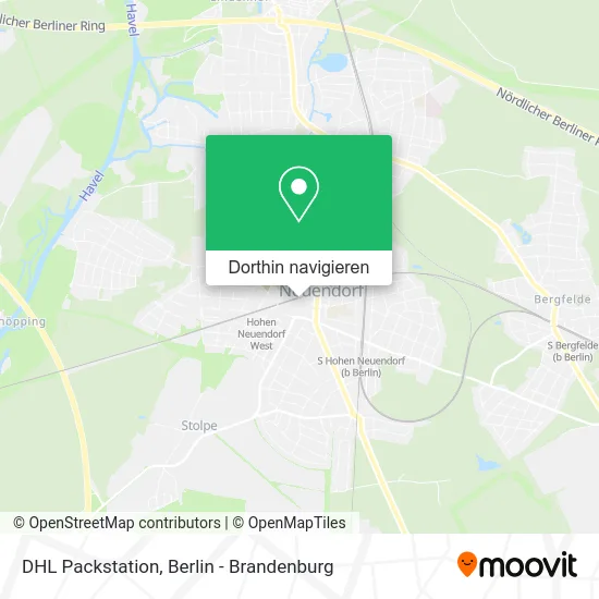 DHL Packstation Karte