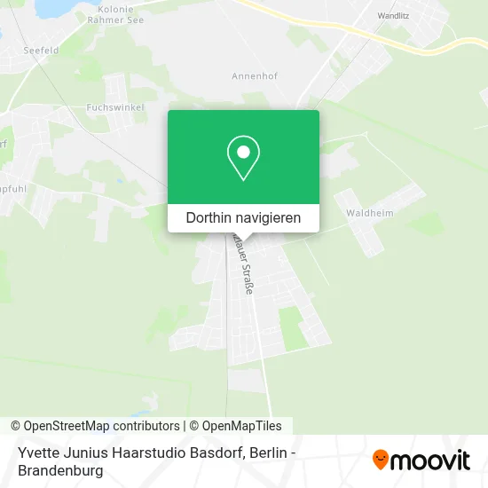 Yvette Junius Haarstudio Basdorf Karte