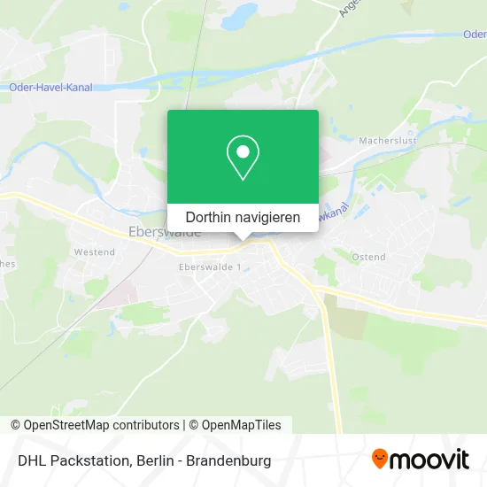 DHL Packstation Karte