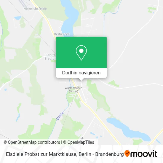 Eisdiele Probst zur Marktklause Karte