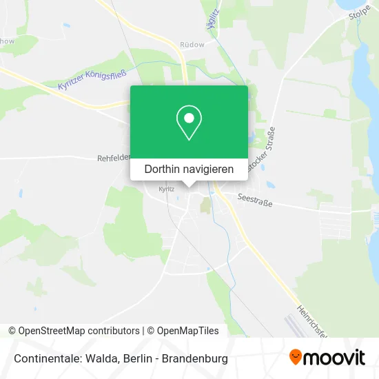 Continentale: Walda Karte