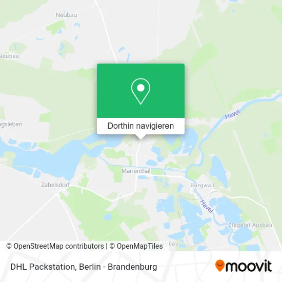 DHL Packstation Karte