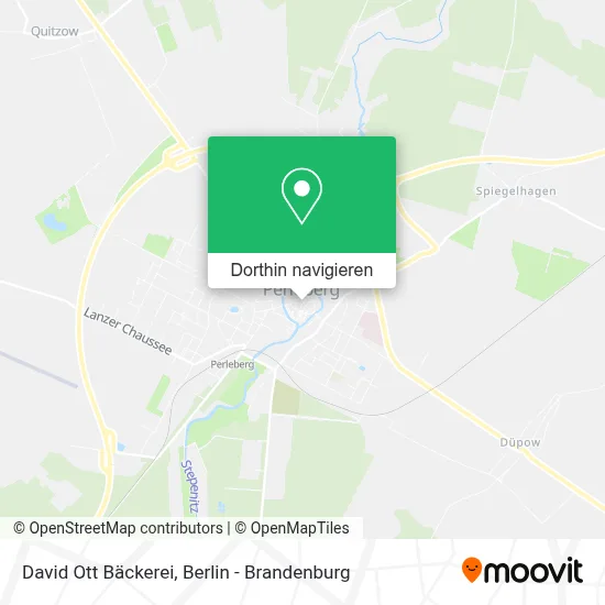 David Ott Bäckerei Karte