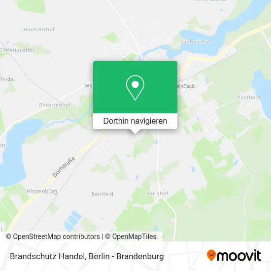 Brandschutz Handel Karte