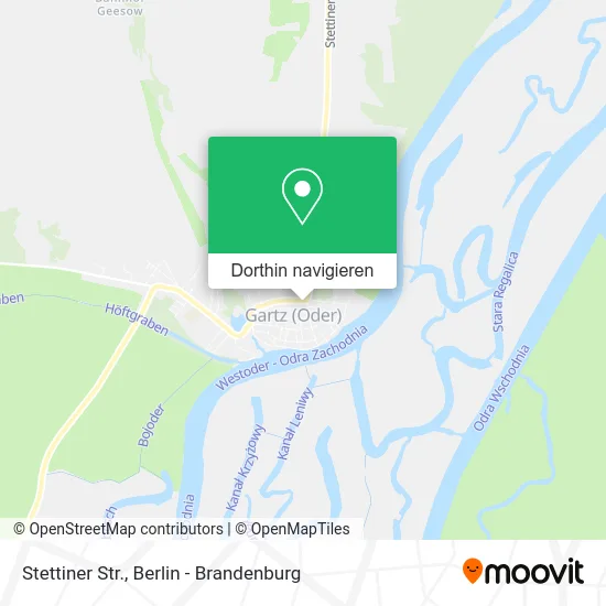 Stettiner Str. Karte