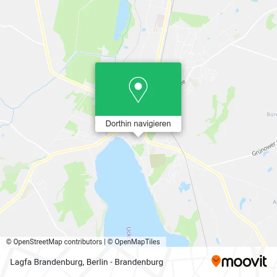 Lagfa Brandenburg Karte