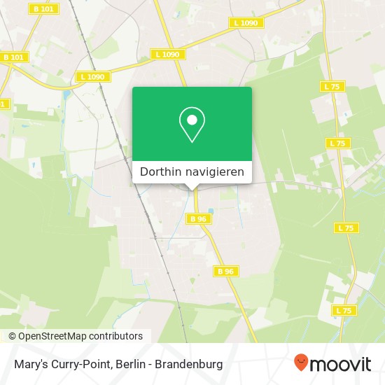 Mary's Curry-Point, Lichtenrader Damm 216 Karte