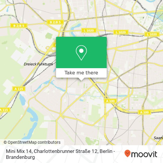 Mini Mix 14, Charlottenbrunner Straße 12 Karte