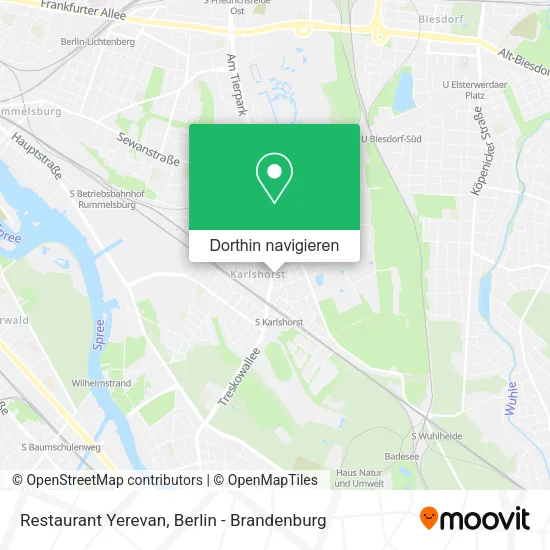 Restaurant Yerevan Karte