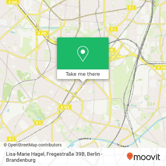 Lisa-Marie Hagel, Fregestraße 39B Karte