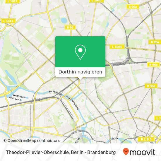 Theodor-Plievier-Oberschule, Ravenestraße 12 Karte