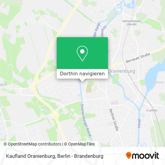 Kaufland Oranienburg Karte