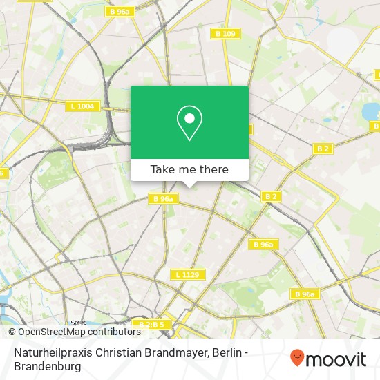 Naturheilpraxis Christian Brandmayer, Schliemannstraße 13 Karte