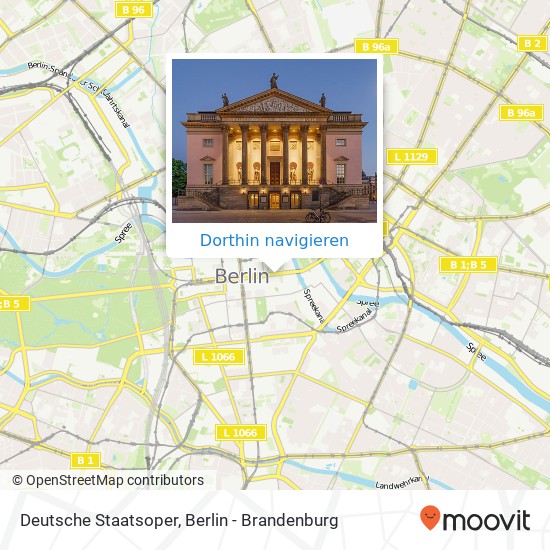 Deutsche Staatsoper Karte