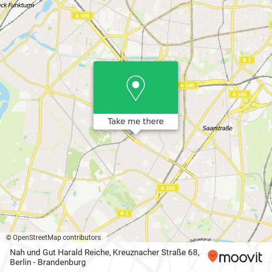 Nah und Gut Harald Reiche, Kreuznacher Straße 68 Karte