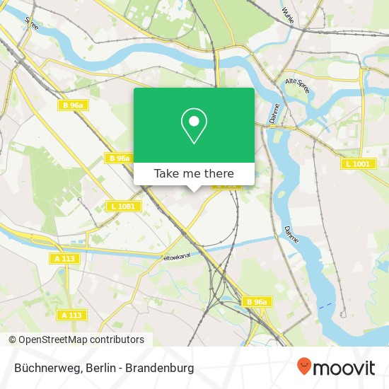 Büchnerweg Karte