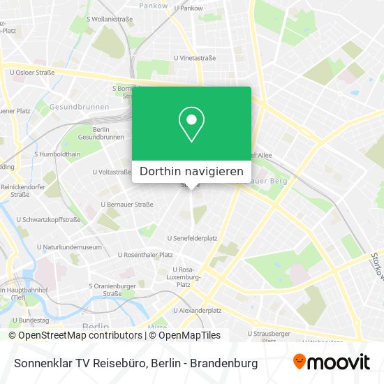 Sonnenklar TV Reisebüro Karte