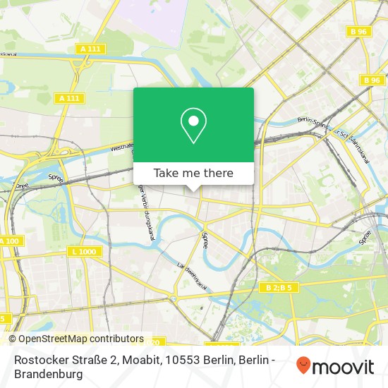 Rostocker Straße 2, Moabit, 10553 Berlin Karte
