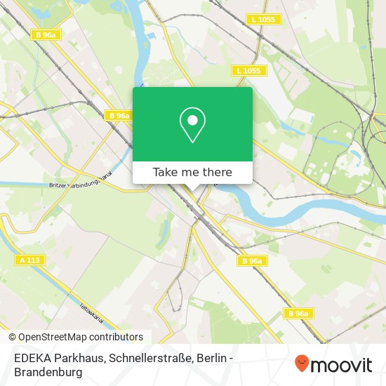 EDEKA Parkhaus, Schnellerstraße Karte