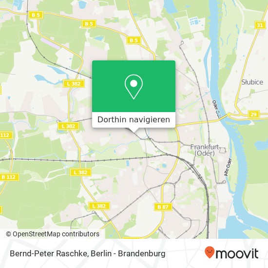Bernd-Peter Raschke Karte