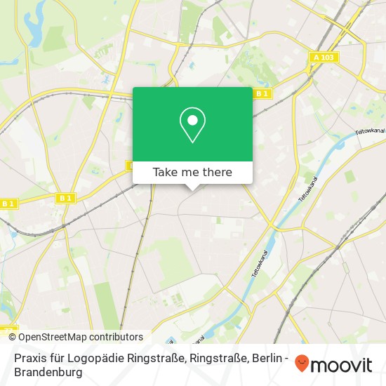 Praxis für Logopädie Ringstraße, Ringstraße Karte