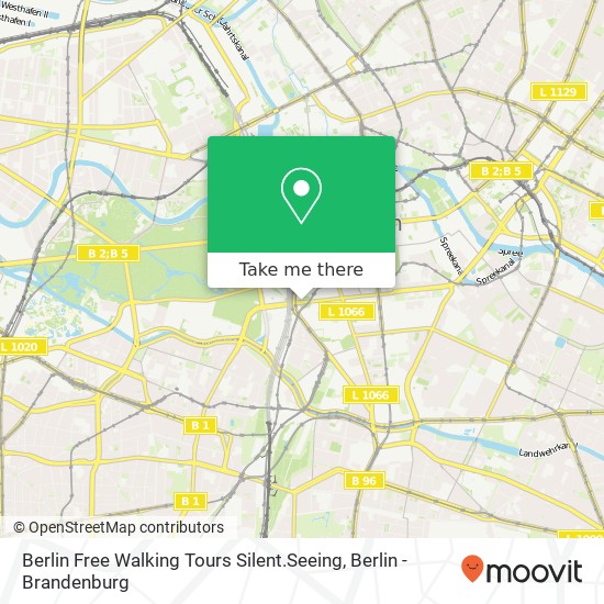 Berlin Free Walking Tours Silent.Seeing Karte